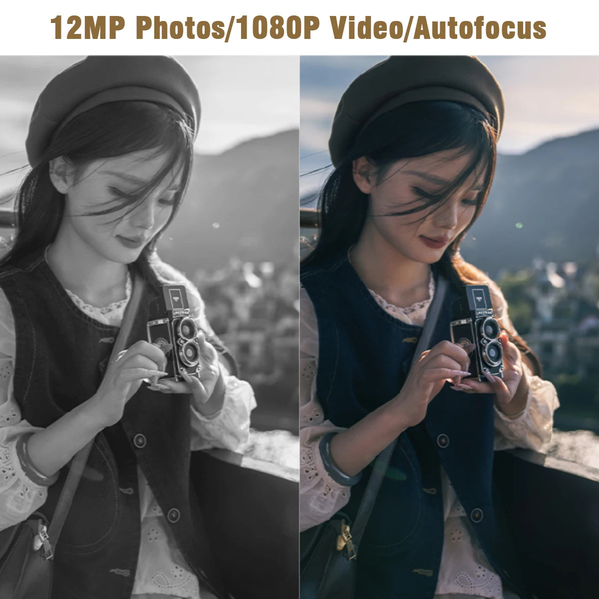 MiniePickie™ Vintage Mini Digital Camera